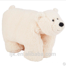 Personalizadas peluches costumbre animales de peluche oso polar manta